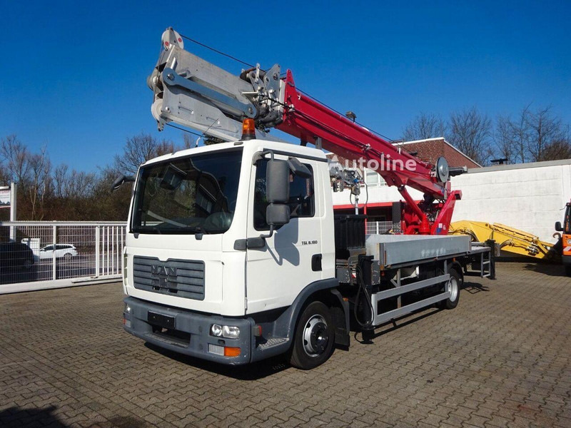 MAN 8.180 TGL - Flatbed+crane - Dropside/ Flatbed truck, Crane truck: picture 1 MAN 8.180 TGL - Flatbed+crane - Dropside/ Flatbed truck, Crane truck: picture 1
