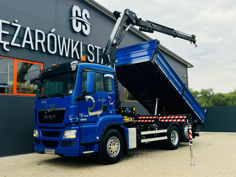 MAN - Tipper, Crane truck: picture 1 MAN - Tipper, Crane truck: picture 1