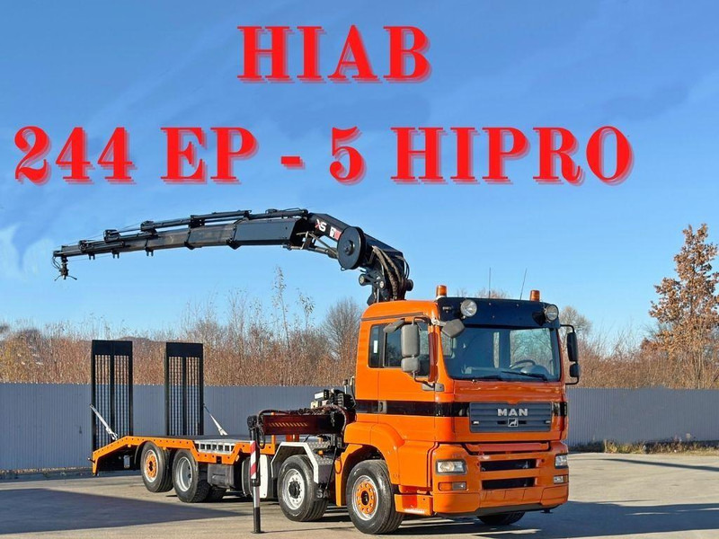 MAN TGA 35.480 / HIAB 244 EP - 5 HIPRO - Dropside/ Flatbed truck, Crane truck: picture 1 MAN TGA 35.480 / HIAB 244 EP - 5 HIPRO - Dropside/ Flatbed truck, Crane truck: picture 1