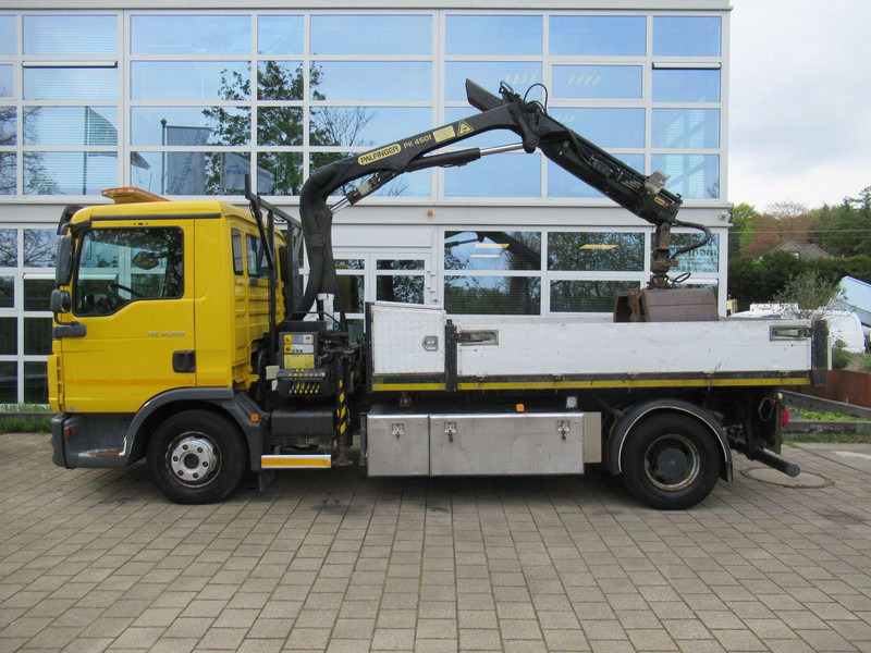 MAN TGL 12.220 4x2 EEV 3-Z. W. Kipper + Palfinger Kr - Dropside/ Flatbed truck, Crane truck: picture 4 MAN TGL 12.220 4x2 EEV 3-Z. W. Kipper + Palfinger Kr - Dropside/ Flatbed truck, Crane truck: picture 4