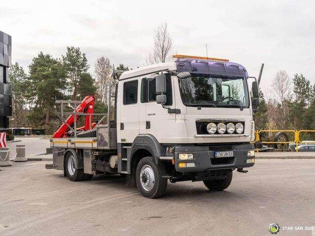 MAN TGM 13.290 4x4 BI FASSI F40B22 Crane Camper - Dropside/ Flatbed truck, Crane truck: picture 2 MAN TGM 13.290 4x4 BI FASSI F40B22 Crane Camper - Dropside/ Flatbed truck, Crane truck: picture 2