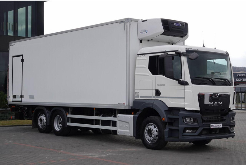 MAN TGS 26.360 / 6x2 / CHŁODNIA -8,2 M / AGREGAT CARRIER SUPRA 850 / - Refrigerator truck: picture 1 MAN TGS 26.360 / 6x2 / CHŁODNIA -8,2 M / AGREGAT CARRIER SUPRA 850 / - Refrigerator truck: picture 1