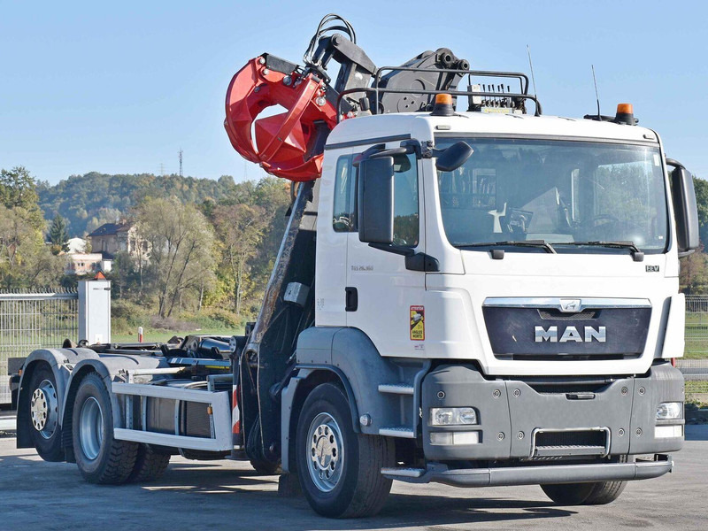 MAN TGS 26.360 - Hook lift truck, Crane truck: picture 3 MAN TGS 26.360 - Hook lift truck, Crane truck: picture 3