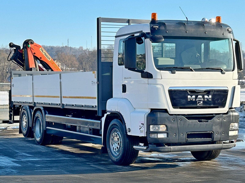 MAN TGS 26.440* PK 18001 - EH A + FUNK* TOPZUSTAND - Dropside/ Flatbed truck, Crane truck: picture 3 MAN TGS 26.440* PK 18001 - EH A + FUNK* TOPZUSTAND - Dropside/ Flatbed truck, Crane truck: picture 3