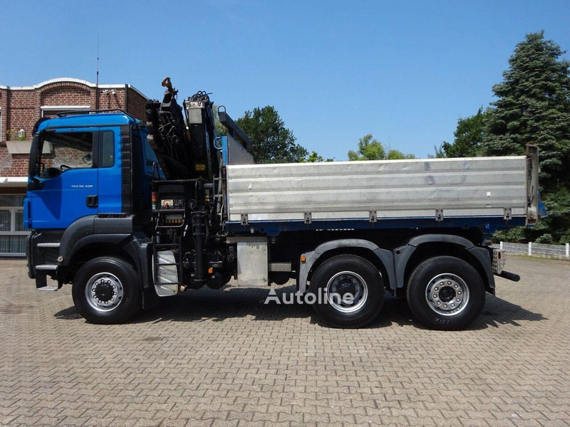 MAN TGS 28.400 - 3 way tipper+crane - Tipper, Crane truck: picture 2 MAN TGS 28.400 - 3 way tipper+crane - Tipper, Crane truck: picture 2