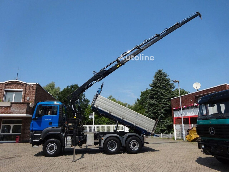 Tipper, Crane truck MAN TGS 28.400 - 3 way tipper+crane: picture 9 Tipper, Crane truck MAN TGS 28.400 - 3 way tipper+crane: picture 9