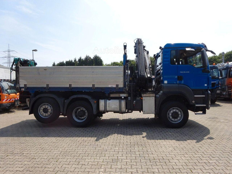 Tipper, Crane truck MAN TGS 28.400 - 3 way tipper+crane: picture 6 Tipper, Crane truck MAN TGS 28.400 - 3 way tipper+crane: picture 6