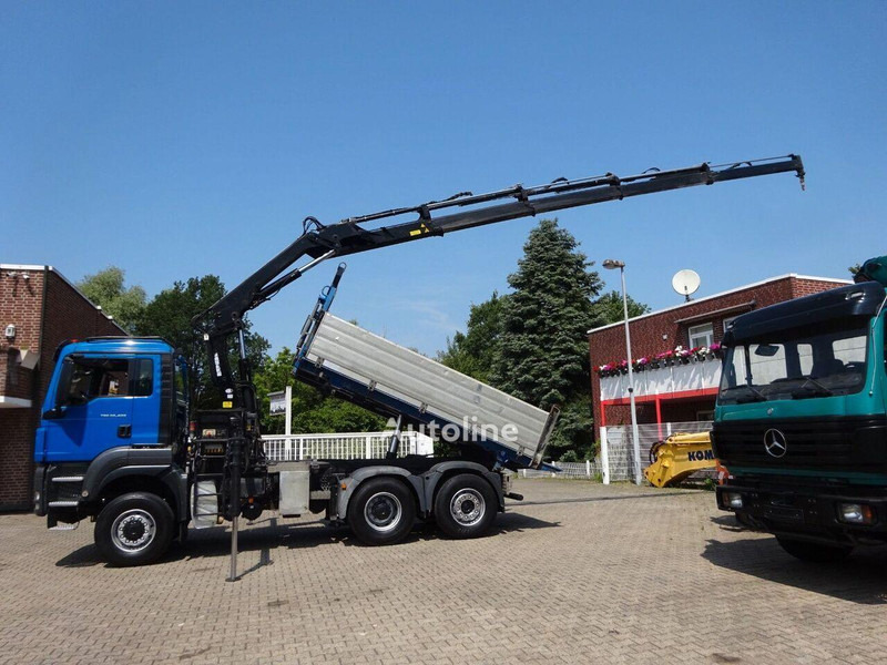 Tipper, Crane truck MAN TGS 28.400 - 3 way tipper+crane: picture 10 Tipper, Crane truck MAN TGS 28.400 - 3 way tipper+crane: picture 10