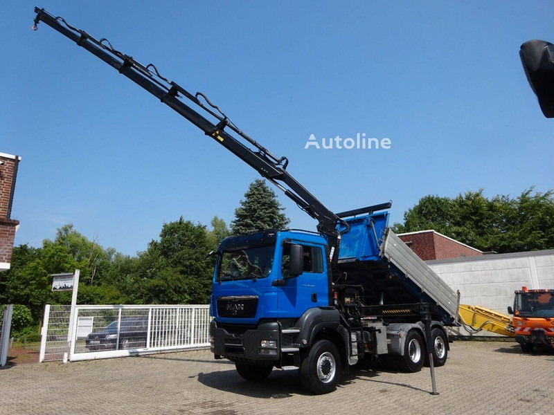 Tipper, Crane truck MAN TGS 28.400 - 3 way tipper+crane: picture 8 Tipper, Crane truck MAN TGS 28.400 - 3 way tipper+crane: picture 8