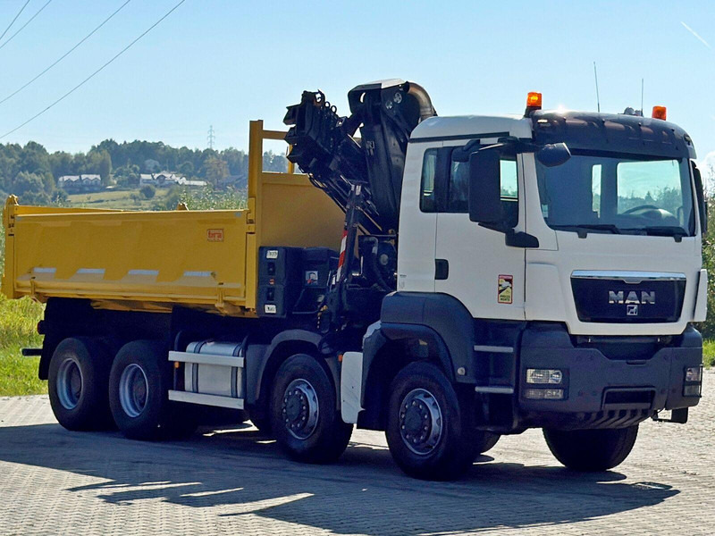 MAN TGS 32.510 * HIAB 288 EP - 5HIDUO/ FUNK * 8x8 - Tipper, Crane truck: picture 4 MAN TGS 32.510 * HIAB 288 EP - 5HIDUO/ FUNK * 8x8 - Tipper, Crane truck: picture 4
