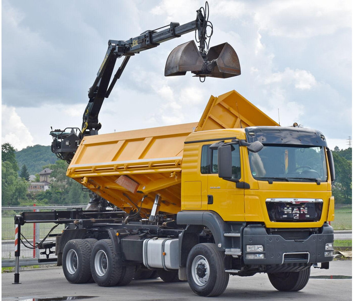 MAN TGS 33.480 - Tipper, Crane truck: picture 2 MAN TGS 33.480 - Tipper, Crane truck: picture 2