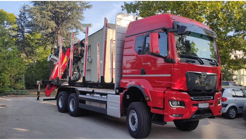 MAN TGS 33.520 - Timber truck, Crane truck: picture 2 MAN TGS 33.520 - Timber truck, Crane truck: picture 2