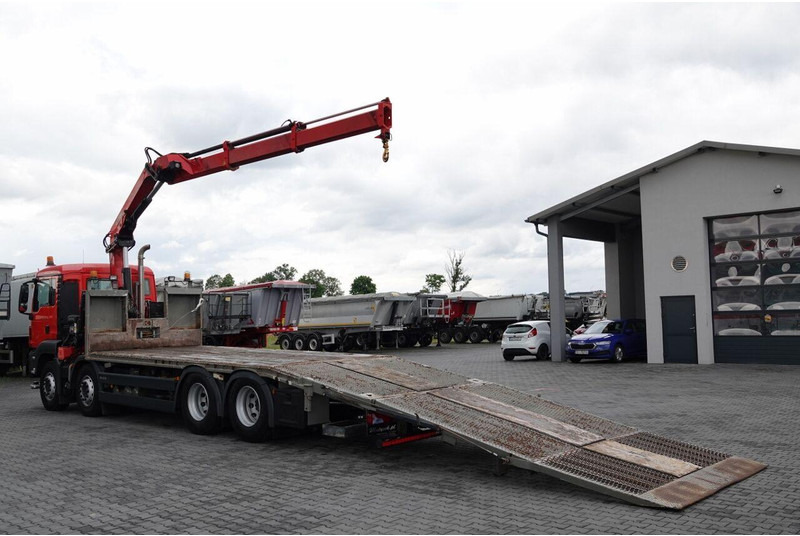 MAN TGS 35.360 / 8x2-4 / LAWETA + HDS HIAB 166 E-2 / OŚ PODNOSZONA / - Tow truck: picture 5 MAN TGS 35.360 / 8x2-4 / LAWETA + HDS HIAB 166 E-2 / OŚ PODNOSZONA / - Tow truck: picture 5