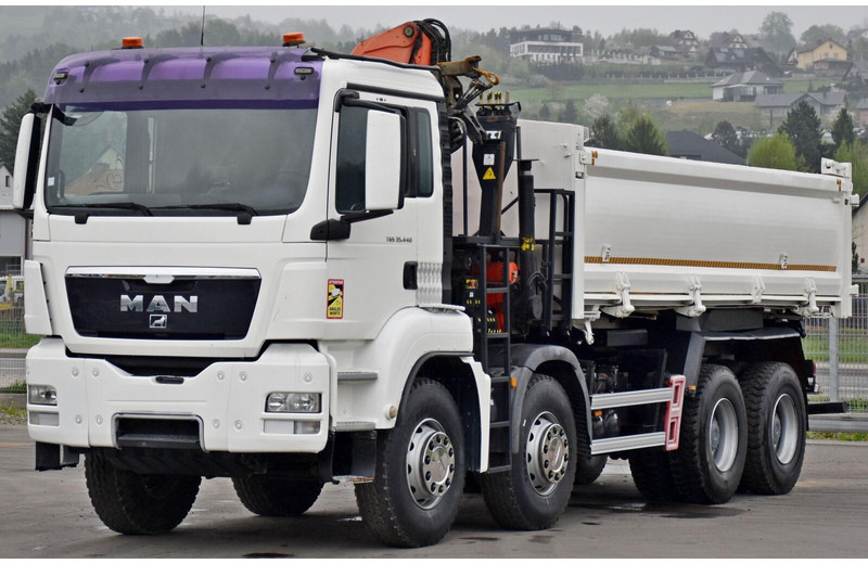 MAN TGS 35.440 * KIPPER 5,80m + KRAN * TOPZUSTAND - Tipper, Crane truck: picture 5 MAN TGS 35.440 * KIPPER 5,80m + KRAN * TOPZUSTAND - Tipper, Crane truck: picture 5