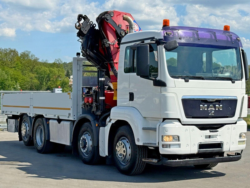 MAN TGS 35.440* KIPPER 6,00m * HMF 4220 K6/FUNK* 8x4 - Dropside/ Flatbed truck, Crane truck: picture 3 MAN TGS 35.440* KIPPER 6,00m * HMF 4220 K6/FUNK* 8x4 - Dropside/ Flatbed truck, Crane truck: picture 3