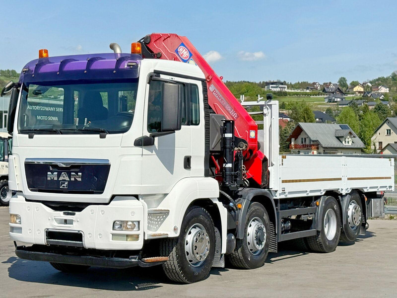 MAN TGS 35.440* KIPPER 6,00m * HMF 4220 K6/FUNK* 8x4 - Dropside/ Flatbed truck, Crane truck: picture 4 MAN TGS 35.440* KIPPER 6,00m * HMF 4220 K6/FUNK* 8x4 - Dropside/ Flatbed truck, Crane truck: picture 4