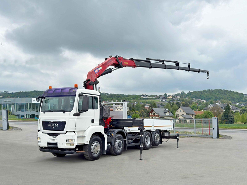 MAN TGS 35.440* KIPPER 6,00m * HMF 4220 K6/FUNK* 8x4 - Dropside/ Flatbed truck, Crane truck: picture 2 MAN TGS 35.440* KIPPER 6,00m * HMF 4220 K6/FUNK* 8x4 - Dropside/ Flatbed truck, Crane truck: picture 2