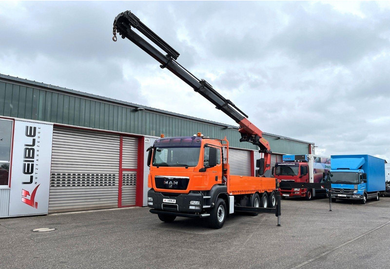 MAN TGS 35.480 8x4 Crane Palfinger PK 50002EH - Dropside/ Flatbed truck, Crane truck: picture 5 MAN TGS 35.480 8x4 Crane Palfinger PK 50002EH - Dropside/ Flatbed truck, Crane truck: picture 5
