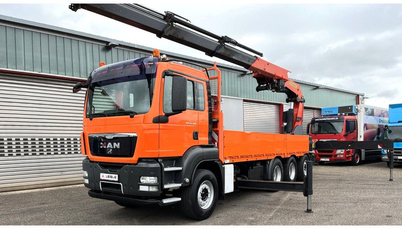 MAN TGS 35.480 8x4 Crane Palfinger PK 50002EH - Dropside/ Flatbed truck, Crane truck: picture 1 MAN TGS 35.480 8x4 Crane Palfinger PK 50002EH - Dropside/ Flatbed truck, Crane truck: picture 1