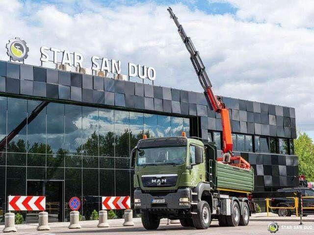 MAN TGS 35.480 PALFINGER PK 20002 HDS Grapple Tippe - Tipper, Crane truck: picture 2 MAN TGS 35.480 PALFINGER PK 20002 HDS Grapple Tippe - Tipper, Crane truck: picture 2