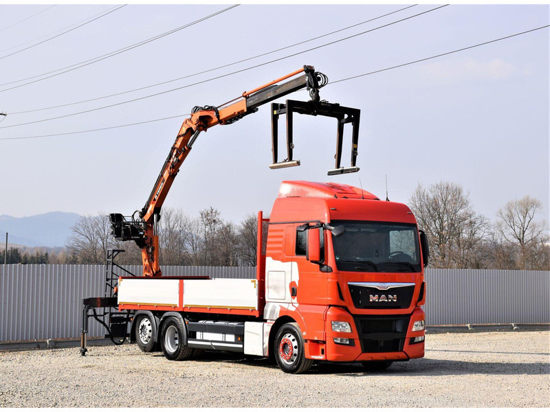MAN TGX 26.440 - Dropside/ Flatbed truck, Crane truck: picture 1 MAN TGX 26.440 - Dropside/ Flatbed truck, Crane truck: picture 1