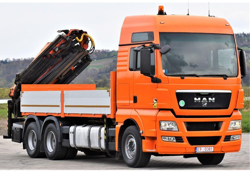 MAN TGX 28.540 JIB PJ060/FUNK - Dropside/ Flatbed truck, Crane truck: picture 4 MAN TGX 28.540 JIB PJ060/FUNK - Dropside/ Flatbed truck, Crane truck: picture 4
