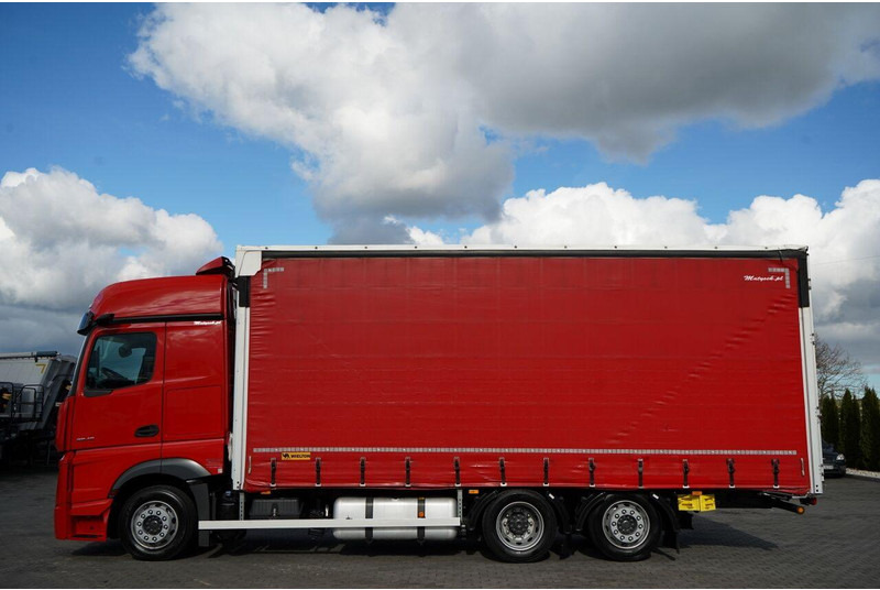 Mercedes-Benz ACTROS 2545 / SOLÓWKA  / 6x2 / OŚ PODNOSZONA / BIG SPACE / WIELT - Curtainsider truck: picture 2 Mercedes-Benz ACTROS 2545 / SOLÓWKA  / 6x2 / OŚ PODNOSZONA / BIG SPACE / WIELT - Curtainsider truck: picture 2