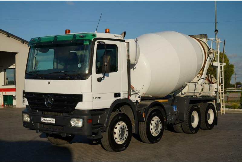 Mercedes-Benz ACTROS 3246 / BETONOMIESZARKA SCHWING STETTER / 8X4 / EPS + SPRZ - Concrete mixer truck: picture 3 Mercedes-Benz ACTROS 3246 / BETONOMIESZARKA SCHWING STETTER / 8X4 / EPS + SPRZ - Concrete mixer truck: picture 3