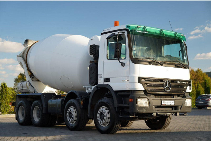 Mercedes-Benz ACTROS 3246 / BETONOMIESZARKA SCHWING STETTER / 8X4 / EPS + SPRZ - Concrete mixer truck: picture 1 Mercedes-Benz ACTROS 3246 / BETONOMIESZARKA SCHWING STETTER / 8X4 / EPS + SPRZ - Concrete mixer truck: picture 1
