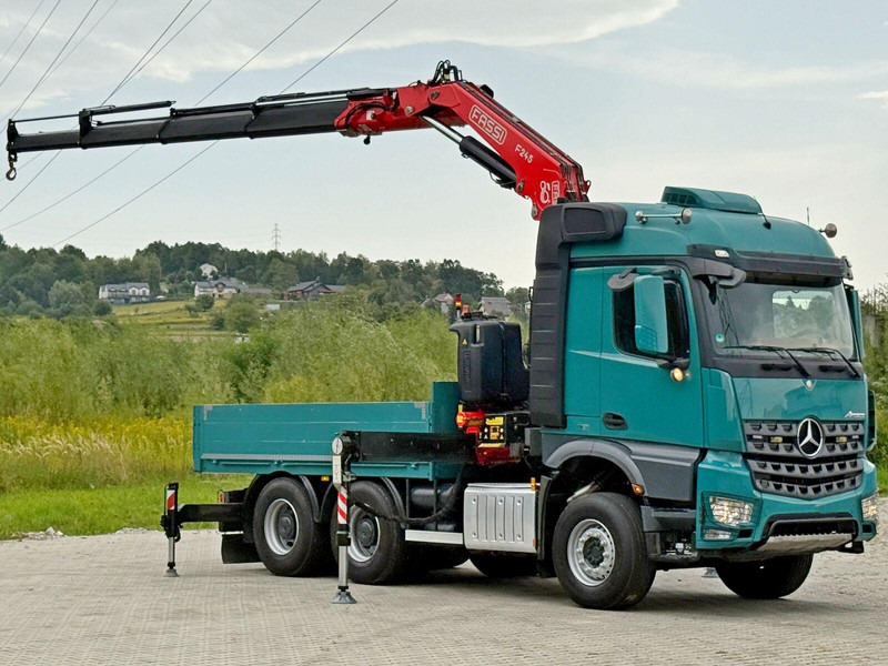 Mercedes-Benz AROCS 2548* FASSI F245A.0.24 E + FUNK / 6x4 *TOP - Dropside/ Flatbed truck, Crane truck: picture 2 Mercedes-Benz AROCS 2548* FASSI F245A.0.24 E + FUNK / 6x4 *TOP - Dropside/ Flatbed truck, Crane truck: picture 2