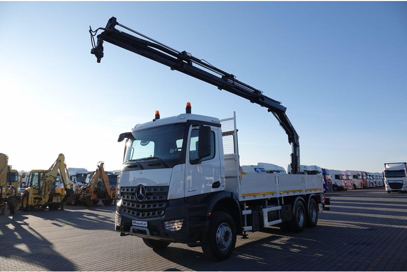 Mercedes-Benz AROCS 2633 / 6x4 / SKRZYNIOWY - 6,5 M / HDS HIAB 188 b-3 wysów: - Dropside/ Flatbed truck, Crane truck: picture 2 Mercedes-Benz AROCS 2633 / 6x4 / SKRZYNIOWY - 6,5 M / HDS HIAB 188 b-3 wysów: - Dropside/ Flatbed truck, Crane truck: picture 2