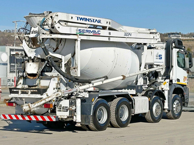 Mercedes-Benz AROCS 3743 * Betonpumpe + FUNK * 8x4 * TOP - Concrete mixer truck: picture 5 Mercedes-Benz AROCS 3743 * Betonpumpe + FUNK * 8x4 * TOP - Concrete mixer truck: picture 5