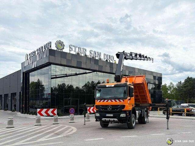 Mercedes-Benz Actros 1841 AK 4x4 Hiab 288E-7 Crane Kipper - Tipper, Crane truck: picture 2 Mercedes-Benz Actros 1841 AK 4x4 Hiab 288E-7 Crane Kipper - Tipper, Crane truck: picture 2