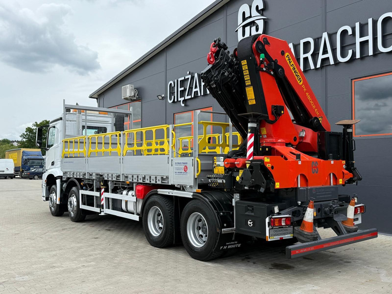 Mercedes-Benz Arocs Actros 3236 // E6 // 8x4 // Palfinger PK4800 - Dropside/ Flatbed truck, Crane truck: picture 3 Mercedes-Benz Arocs Actros 3236 // E6 // 8x4 // Palfinger PK4800 - Dropside/ Flatbed truck, Crane truck: picture 3