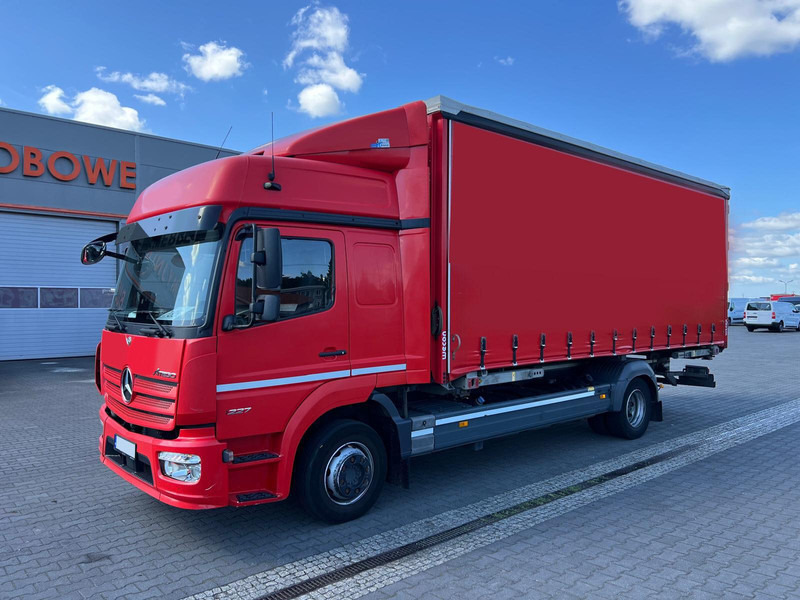 Mercedes-Benz Atego 1227 SWAP CHASSIS WECHSELFAHRGESTELL BDF CURTAIN PLANE 1.H - Curtainsider truck: picture 1 Mercedes-Benz Atego 1227 SWAP CHASSIS WECHSELFAHRGESTELL BDF CURTAIN PLANE 1.H - Curtainsider truck: picture 1