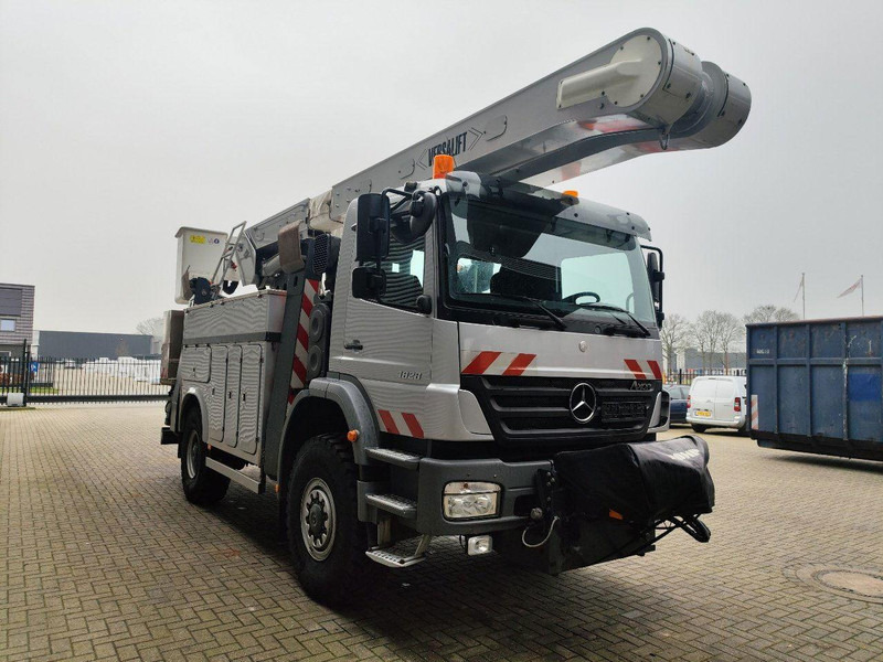 Mercedes-Benz Axor 1824 - Lifting basket - Truck mounted aerial platform, Crane truck: picture 3 Mercedes-Benz Axor 1824 - Lifting basket - Truck mounted aerial platform, Crane truck: picture 3