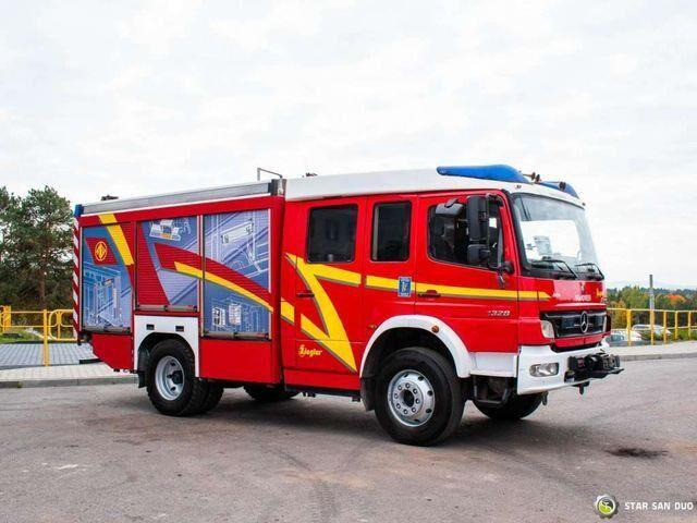 Mercedes-Benz MERCEDES BENZ ATEGO 1328 4x4 ZIEGLER LF 20/16 Fi - Fire truck: picture 4 Mercedes-Benz MERCEDES BENZ ATEGO 1328 4x4 ZIEGLER LF 20/16 Fi - Fire truck: picture 4