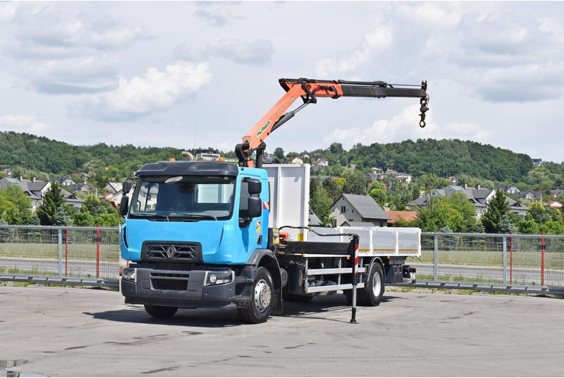 Renault C 320 - Dropside/ Flatbed truck, Crane truck: picture 2 Renault C 320 - Dropside/ Flatbed truck, Crane truck: picture 2