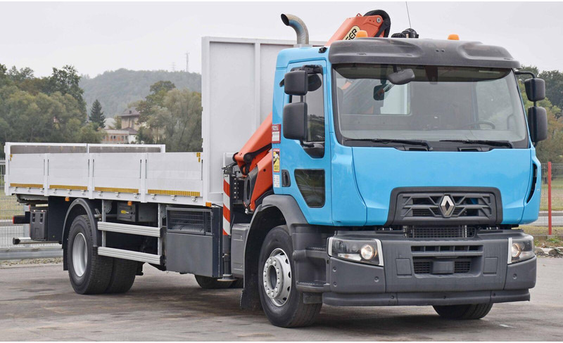Renault C 320 - Dropside/ Flatbed truck, Crane truck: picture 3 Renault C 320 - Dropside/ Flatbed truck, Crane truck: picture 3