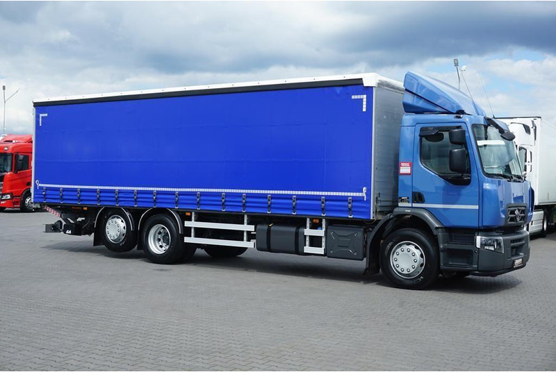 Renault D 320 / EURO 6 / FIRANKA + WINDA / 21 PALET / ŁAD. 16 530 KG - Curtainsider truck: picture 4 Renault D 320 / EURO 6 / FIRANKA + WINDA / 21 PALET / ŁAD. 16 530 KG - Curtainsider truck: picture 4