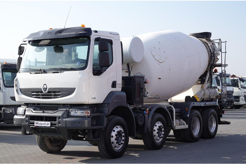 Renault KERAX 410 / 8X4 / BETONOMIESZARKA / GRUSZKA CIFA / 9 m3 / SPROWA - Concrete mixer truck: picture 1 Renault KERAX 410 / 8X4 / BETONOMIESZARKA / GRUSZKA CIFA / 9 m3 / SPROWA - Concrete mixer truck: picture 1