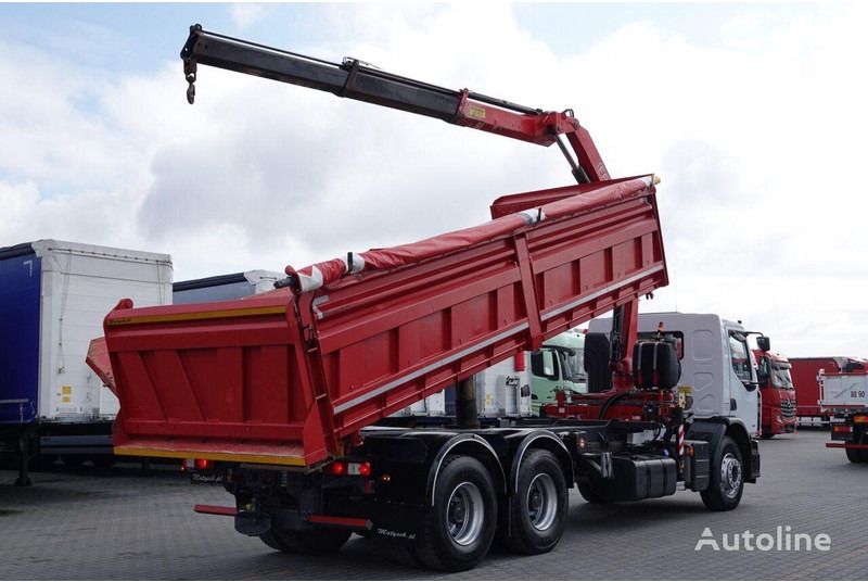 Renault LANDER 3 way tipper + crane FASSI 130 6x4 - Tipper, Crane truck: picture 5 Renault LANDER 3 way tipper + crane FASSI 130 6x4 - Tipper, Crane truck: picture 5