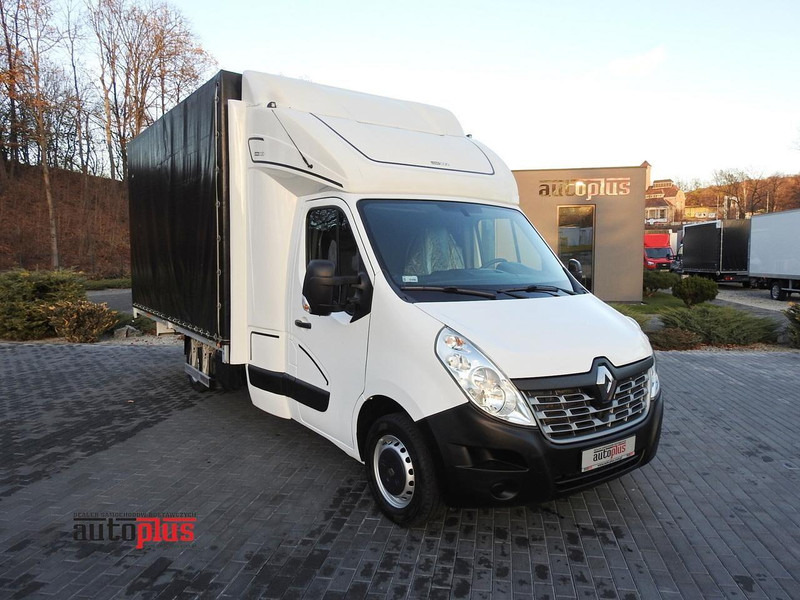 Renault MASTER PLANDEKA 10 PALET WEBASTO TEMPOMAT KLIMATYZACJA PNEUMATYK - Curtain side van: picture 1 Renault MASTER PLANDEKA 10 PALET WEBASTO TEMPOMAT KLIMATYZACJA PNEUMATYK - Curtain side van: picture 1