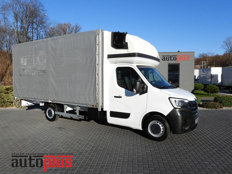 Renault MASTER PLANDEKA 10 PALET WEBASTO TEMPOMAT LEDY PNEUMATYKA KLIMAT - Curtain side van: picture 1 Renault MASTER PLANDEKA 10 PALET WEBASTO TEMPOMAT LEDY PNEUMATYKA KLIMAT - Curtain side van: picture 1