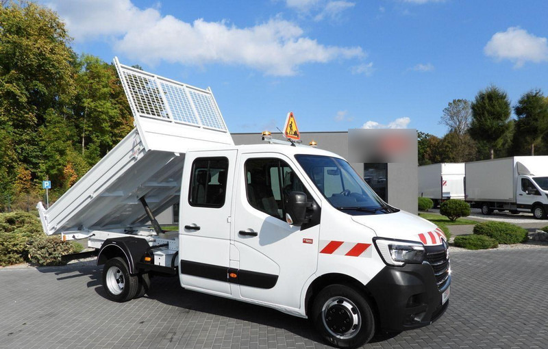 Renault MASTER WYWROTKA PODWÓJNA KABINA DOKA 6 MIEJSC TEMPOMAT LEDY BLIŹ - Tipper van, Combi van: picture 1 Renault MASTER WYWROTKA PODWÓJNA KABINA DOKA 6 MIEJSC TEMPOMAT LEDY BLIŹ - Tipper van, Combi van: picture 1