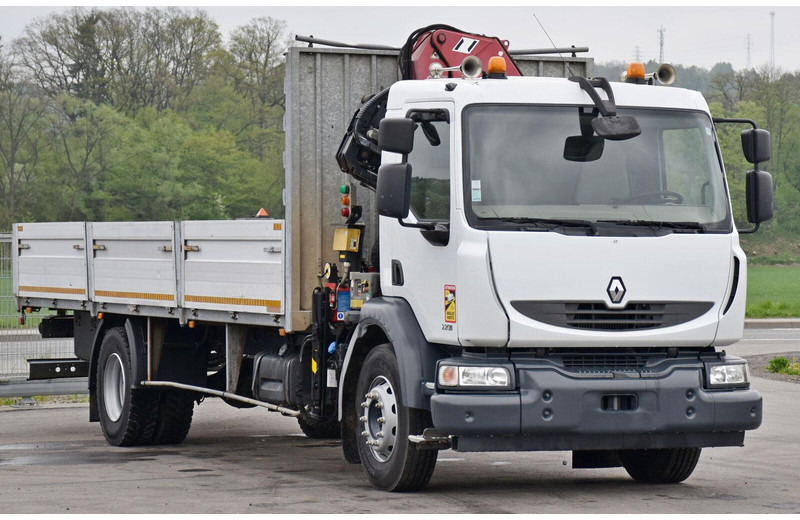 Renault MIDLUM 220 DXI *PRITSCHE 7,35m * KRAN + FUNK - Dropside/ Flatbed truck, Crane truck: picture 3 Renault MIDLUM 220 DXI *PRITSCHE 7,35m * KRAN + FUNK - Dropside/ Flatbed truck, Crane truck: picture 3