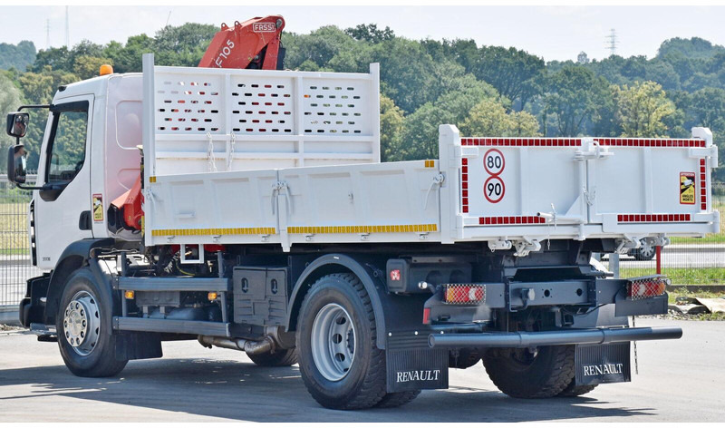 Tipper, Crane truck Renault MIDLUM 300 DXI: picture 7