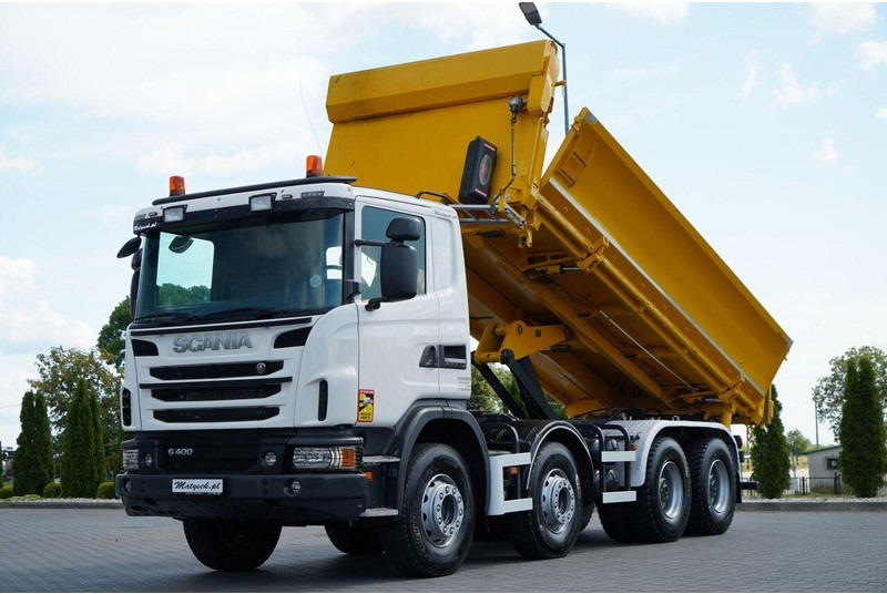Scania G 400 / 8x4 / WYWROTKA 2 STRONNA / BORDMATIC / MANUAL - Tipper: picture 1 Scania G 400 / 8x4 / WYWROTKA 2 STRONNA / BORDMATIC / MANUAL - Tipper: picture 1