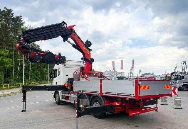 Scania G490 6x2 Palfinger PK 53002 SH Fly Jib Basket - Dropside/ Flatbed truck, Crane truck: picture 1 Scania G490 6x2 Palfinger PK 53002 SH Fly Jib Basket - Dropside/ Flatbed truck, Crane truck: picture 1