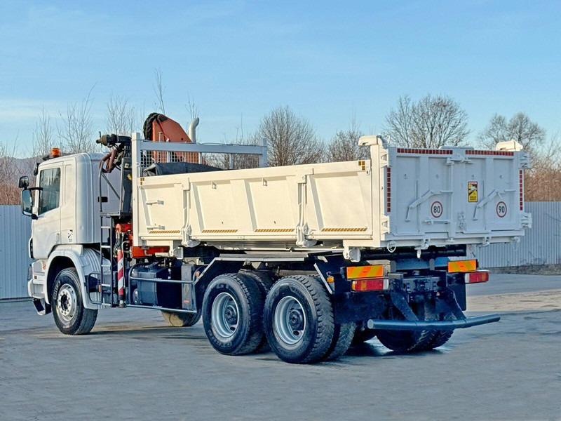 Tipper, Crane truck Scania P 380: picture 6